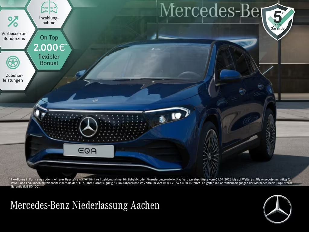Mercedes-Benz EQA 2025 Elektrisch