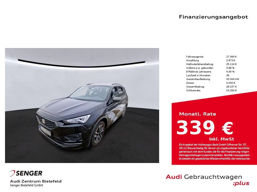 Seat Tarraco 2021 Hybride Benzine