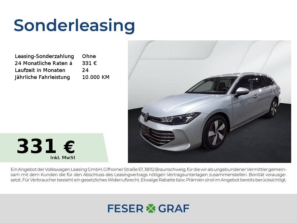 Volkswagen Passat 2025 Hybride Benzine