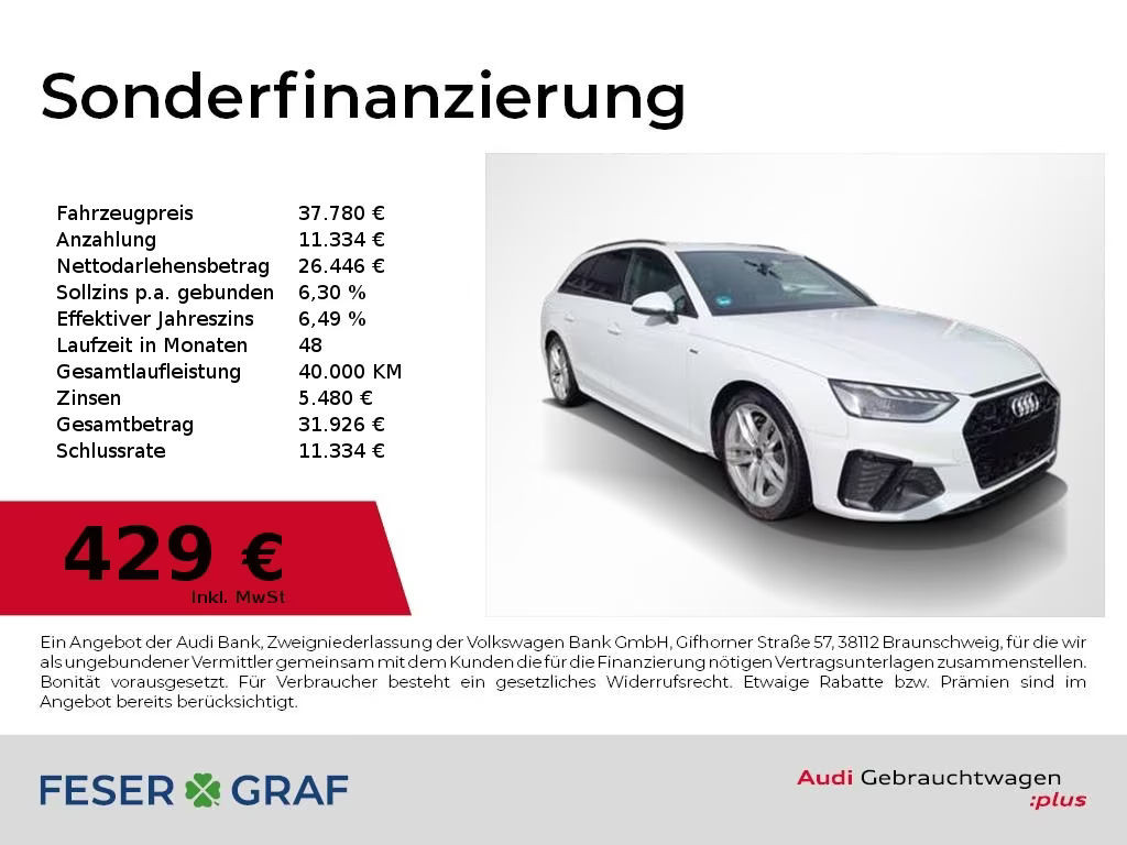 Audi A4 2024 Benzine