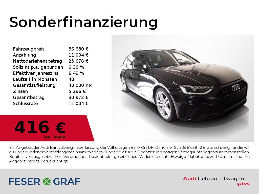 Audi A4 2023 Benzine
