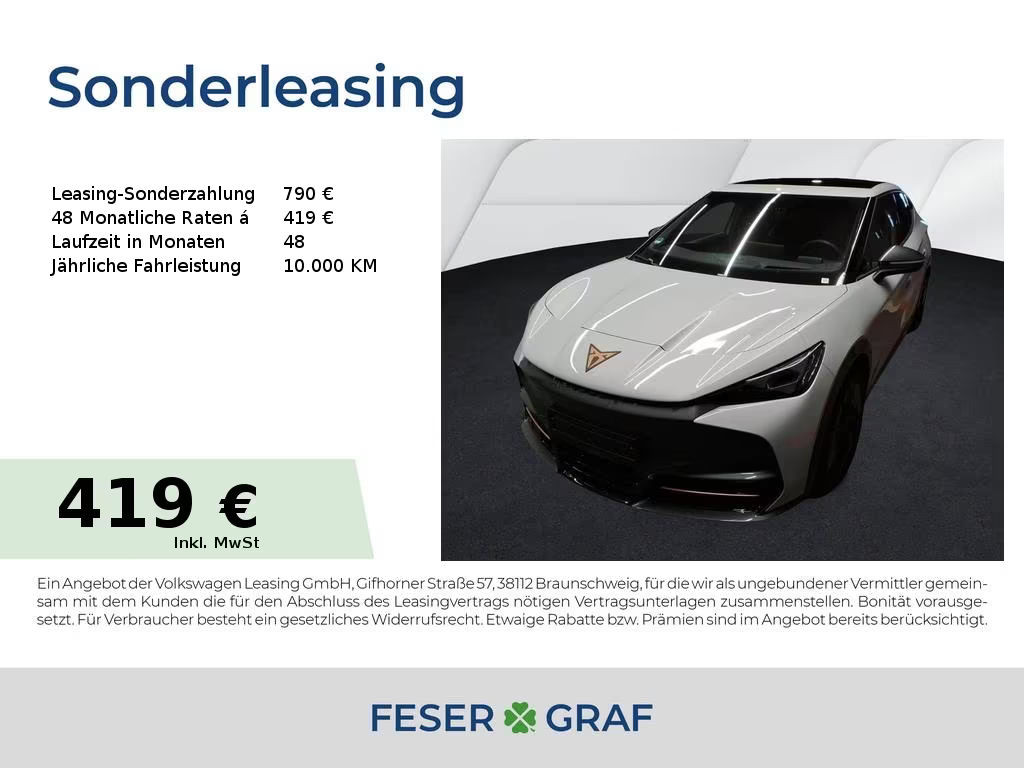 Cupra Tavascan 2025 Elektrisch