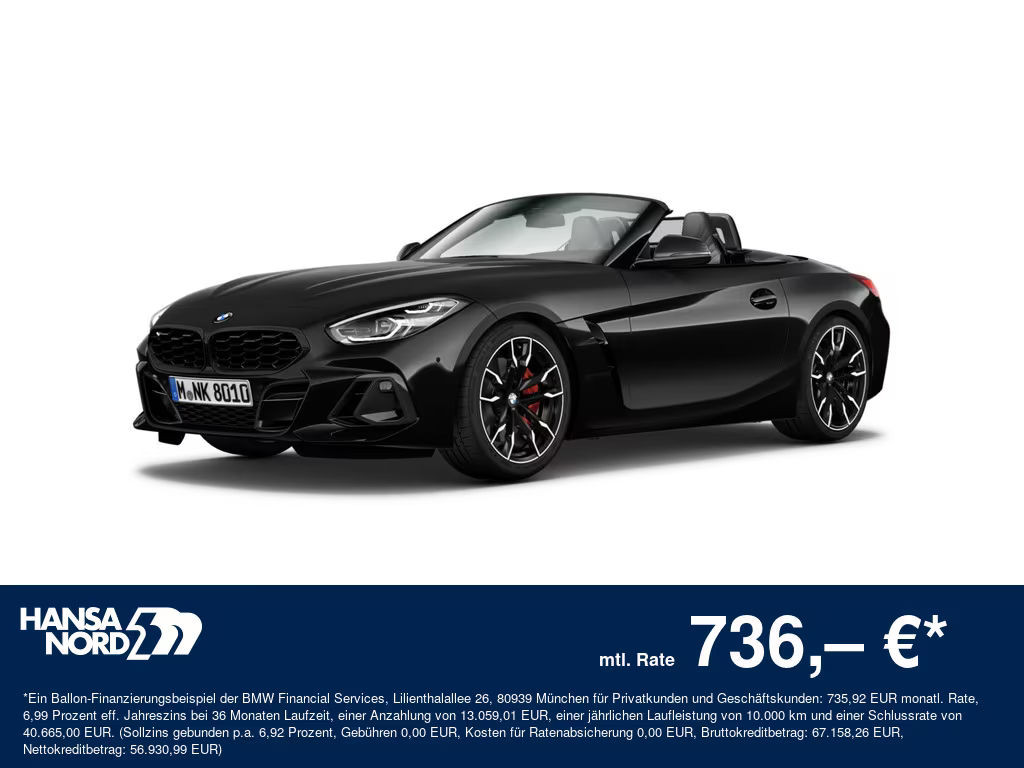 BMW Z4 2026 Benzine