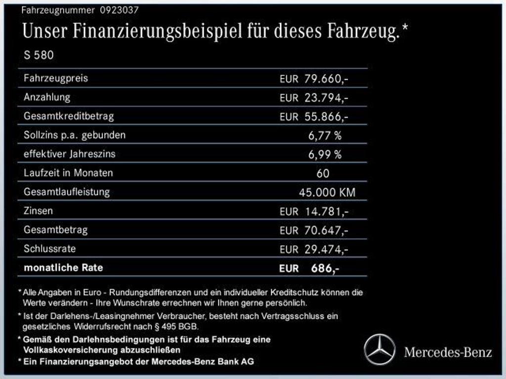 Mercedes-Benz S-Klasse