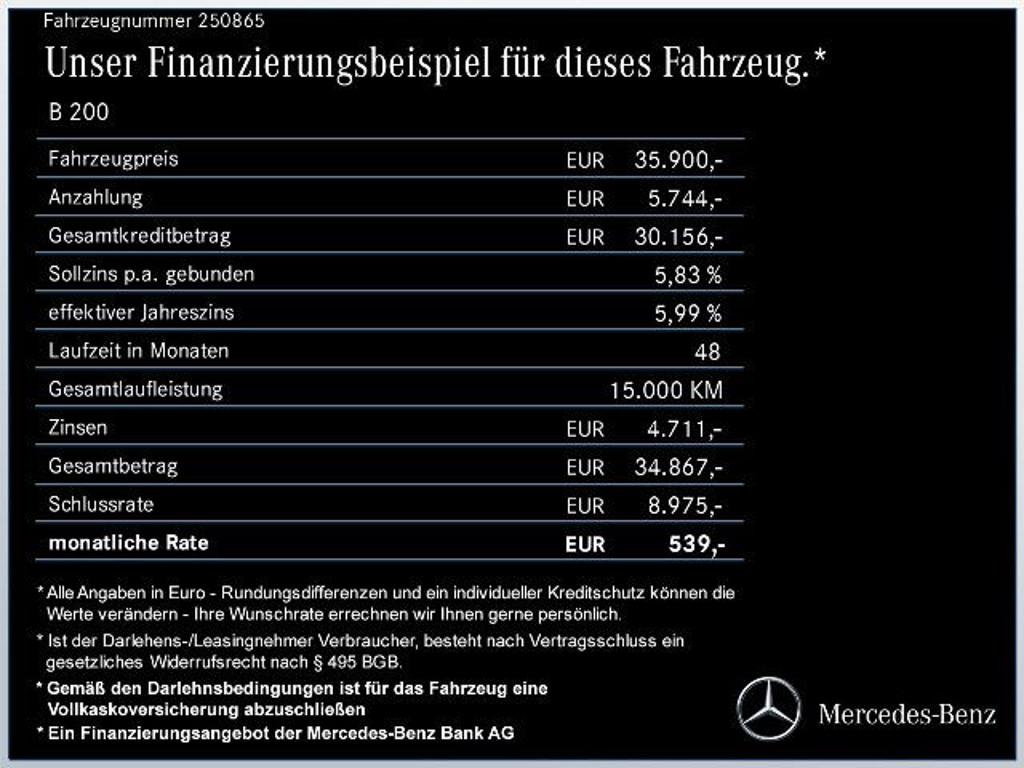 Mercedes-Benz B-Klasse