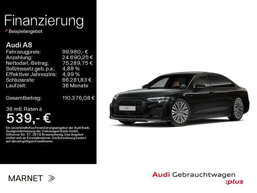 Audi A8 2025 Hybride Benzine