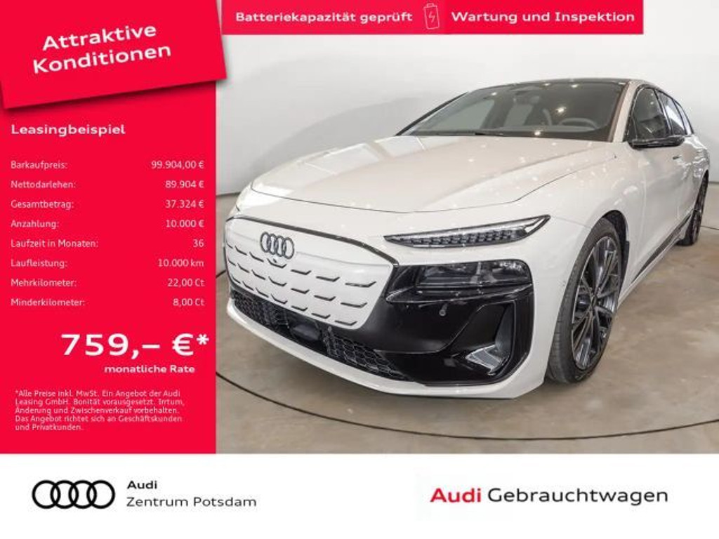 Audi S6 e-tron 2026 Elektrisch