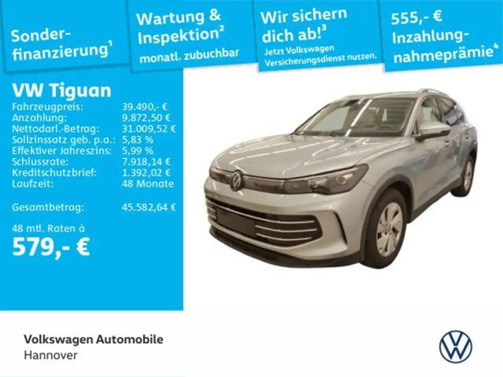 Volkswagen Tiguan 2025 Benzine