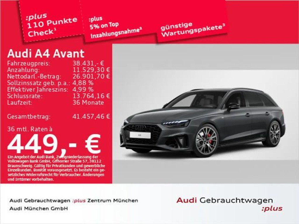 Audi A4 2024 Benzine