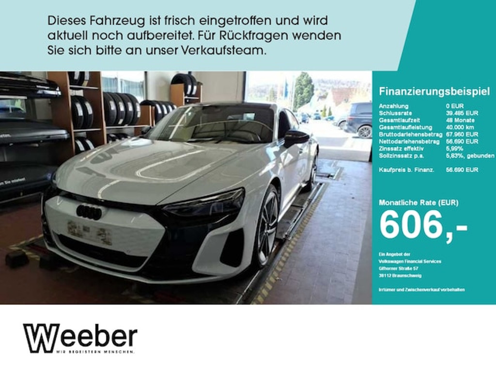 Audi e-tron GT 2023 Elektrisch