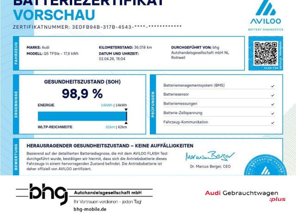 Audi Q5 2023 Hybride Benzine