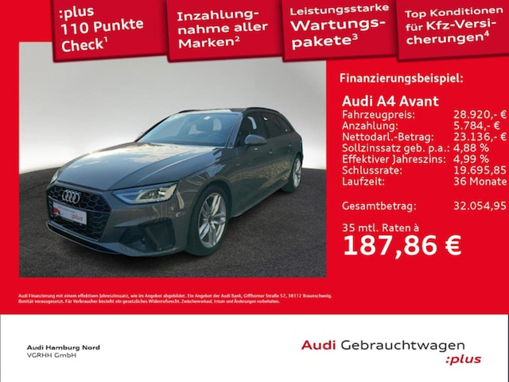 Audi A4 2023 Benzine