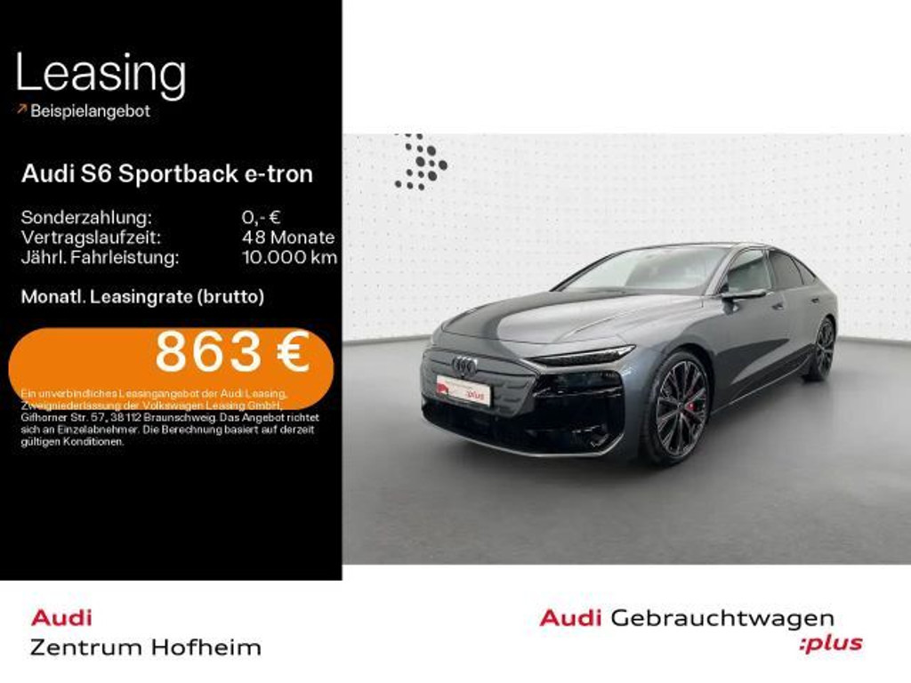 Audi S6 e-tron