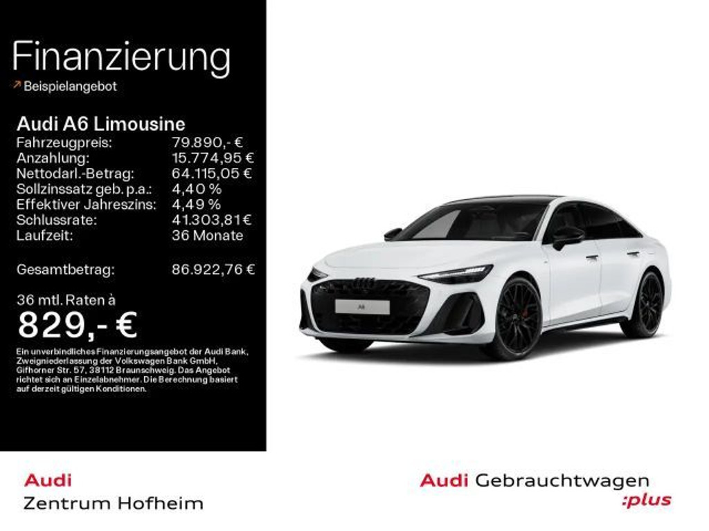 Audi A6 2025 Hybride Benzine
