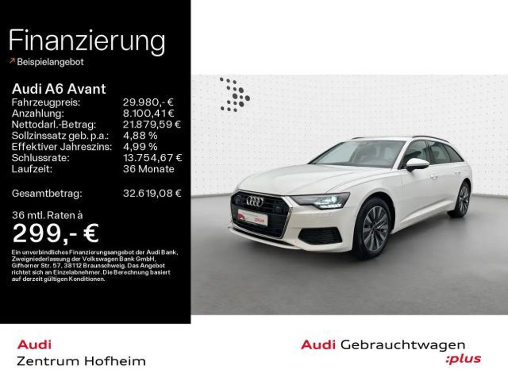 Audi A6 2022 Hybride Benzine