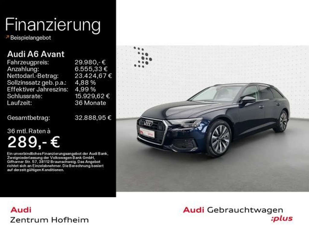 Audi A6 2022 Hybride Benzine