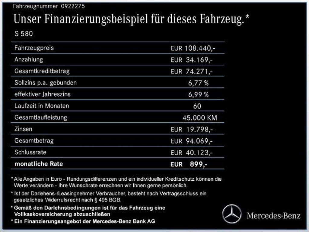 Mercedes-Benz S-Klasse