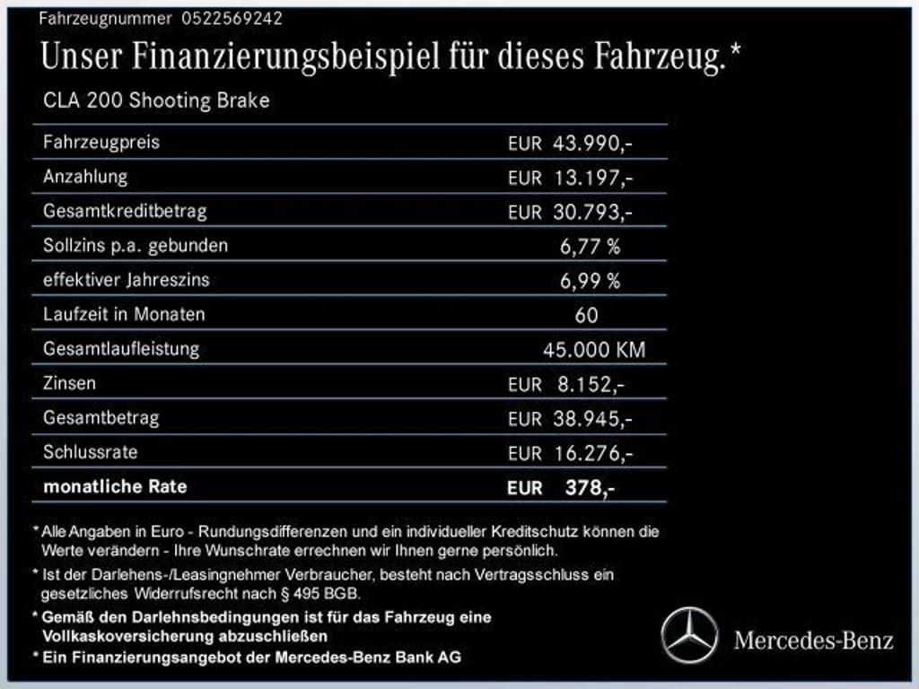 Mercedes-Benz CLA-Klasse