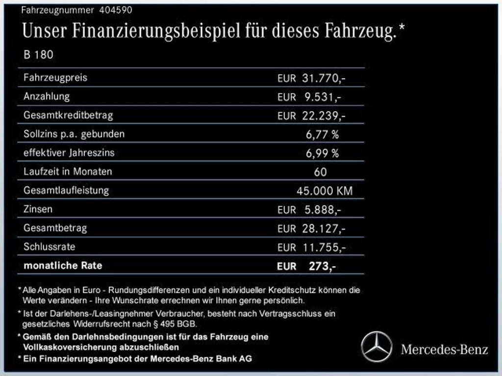 Mercedes-Benz B-Klasse
