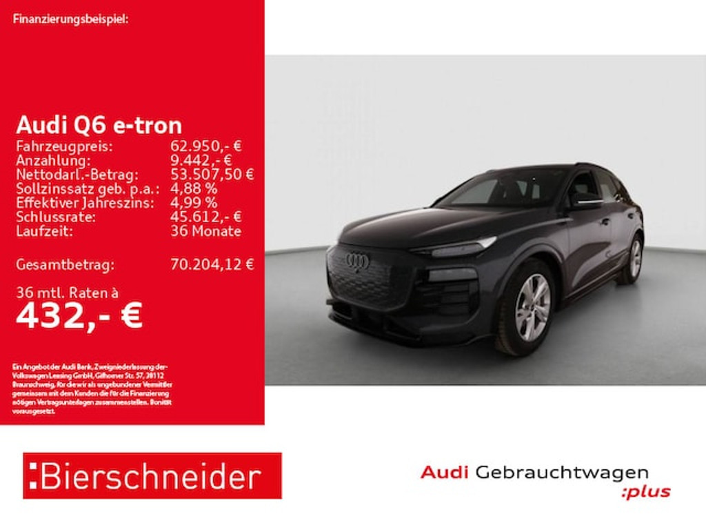 Audi Q6 e-tron 2025 Elektrisch