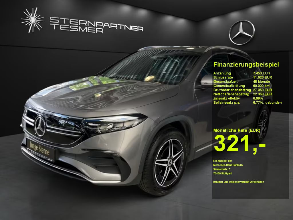 Mercedes-Benz EQA 2023 Elektrisch
