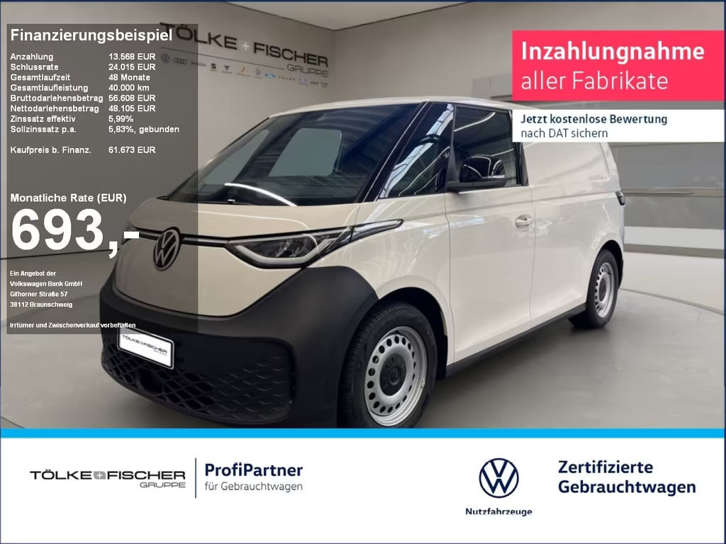 Volkswagen ID. Buzz Cargo 2026 Elektrisch