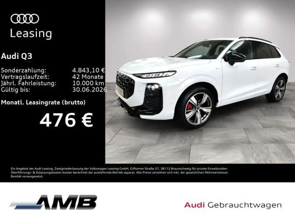 Audi Q3 2025 Benzine