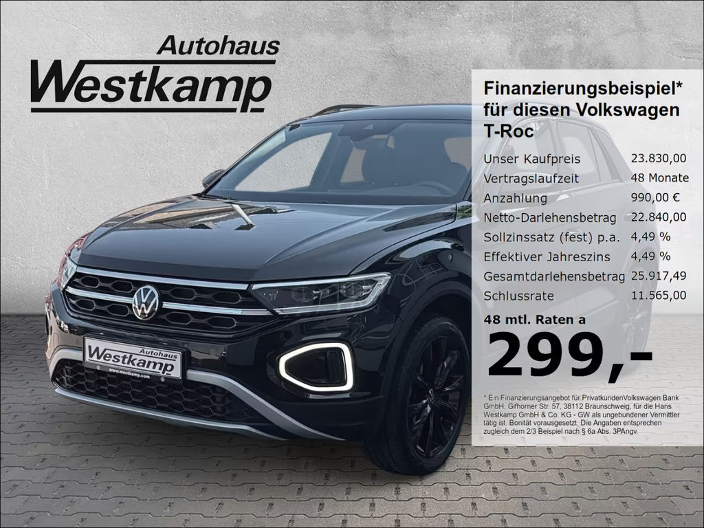 Volkswagen T-Roc 2023 Benzine