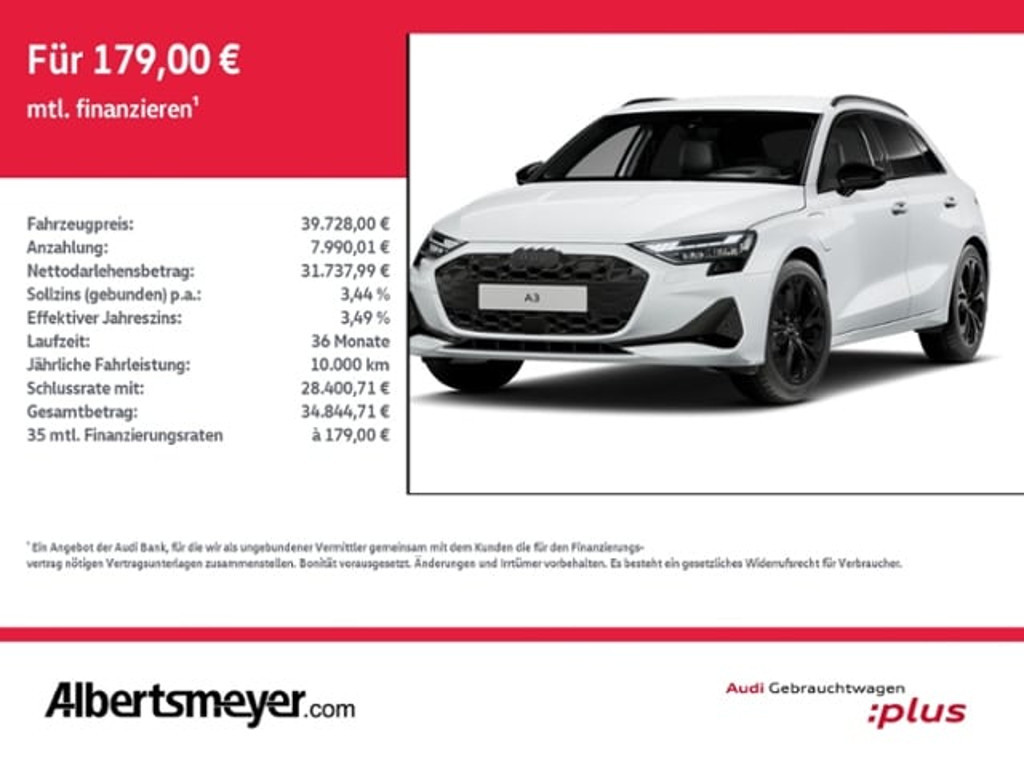 Audi A3 2025 Hybride Benzine