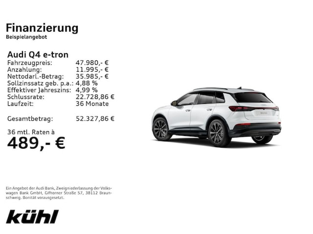 Audi Q4 e-tron