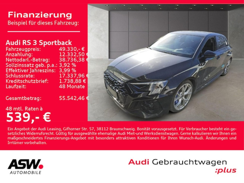Audi RS3 2021 Benzine