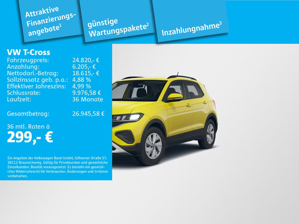 Volkswagen T-Cross 2026 Benzine