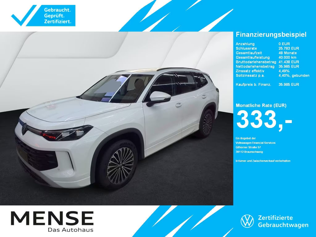 Volkswagen Tayron 2025 Benzine