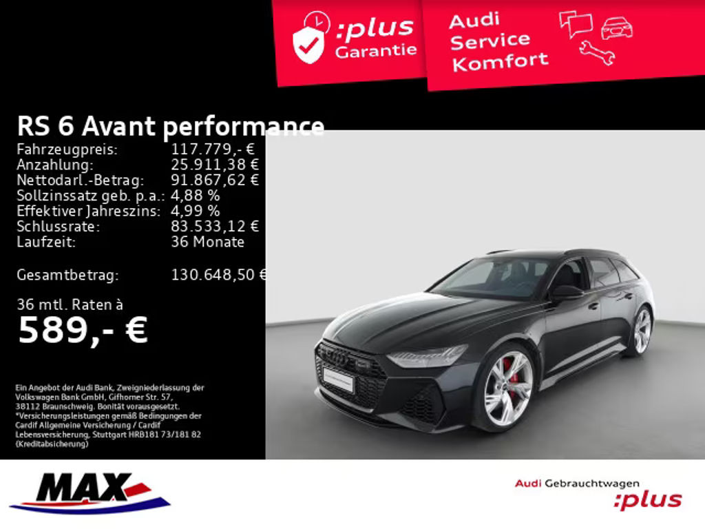 Audi RS6 2025 Benzine