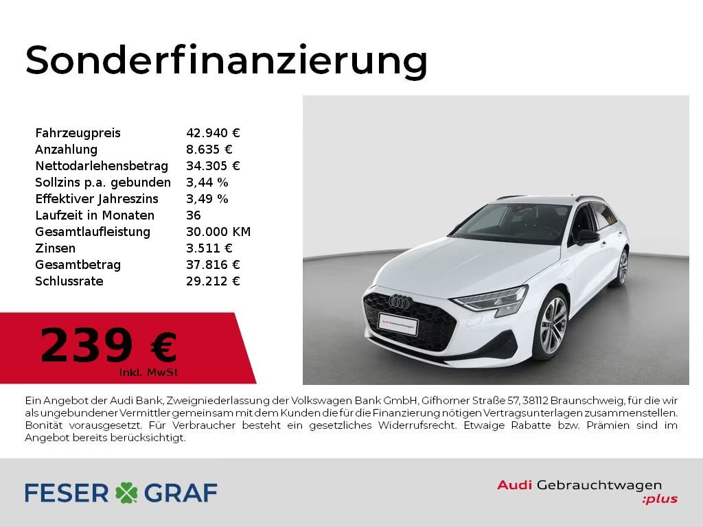 Audi A3 2025 Hybride Benzine