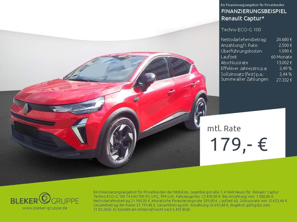 Renault Captur 2025 LPG / Benzine