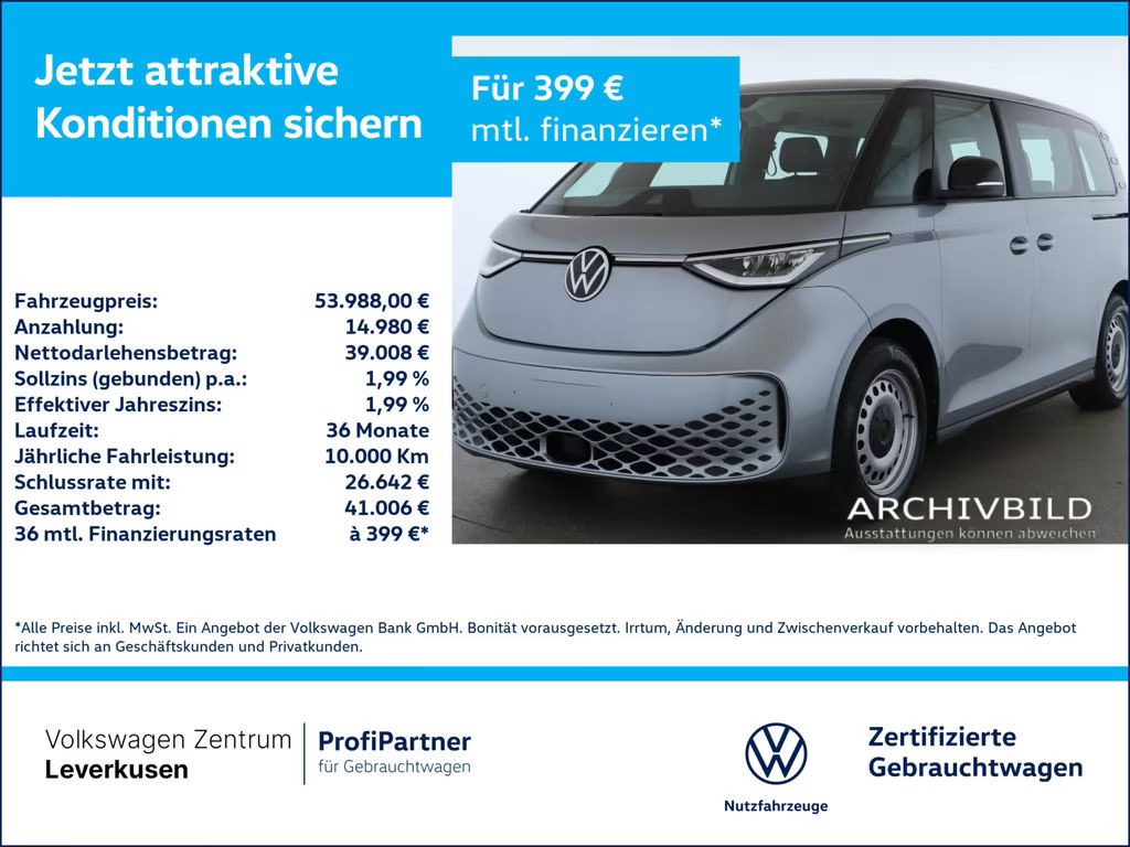 Volkswagen ID. Buzz 2025 Elektrisch