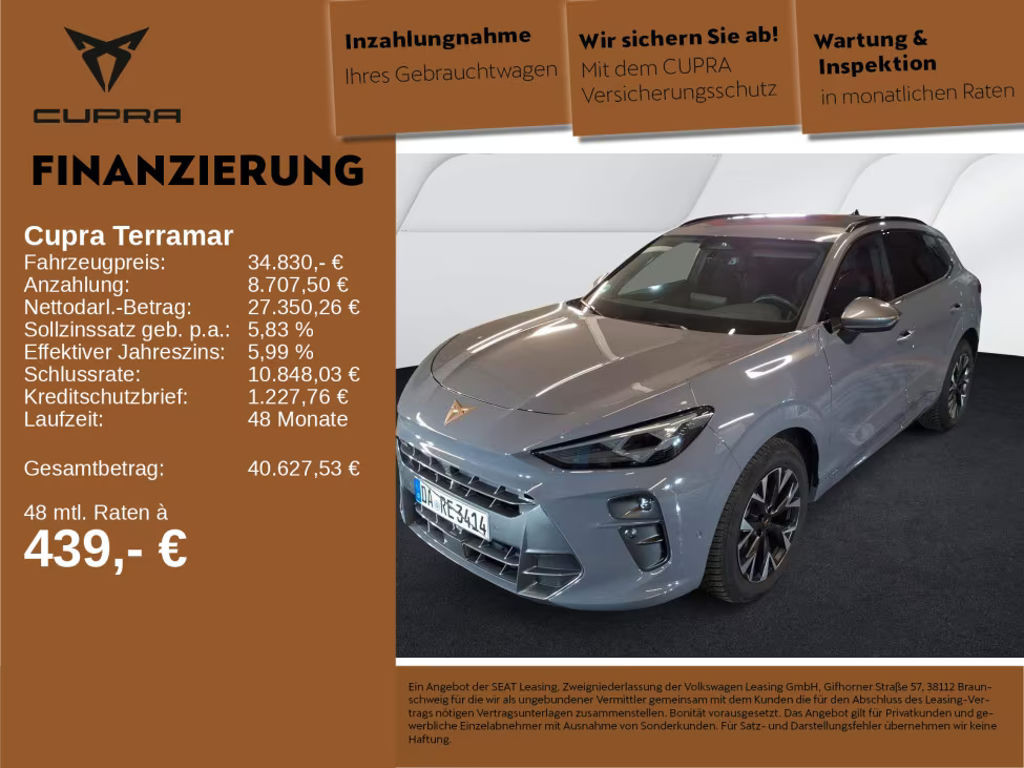 Cupra Terramar 2025 Benzine