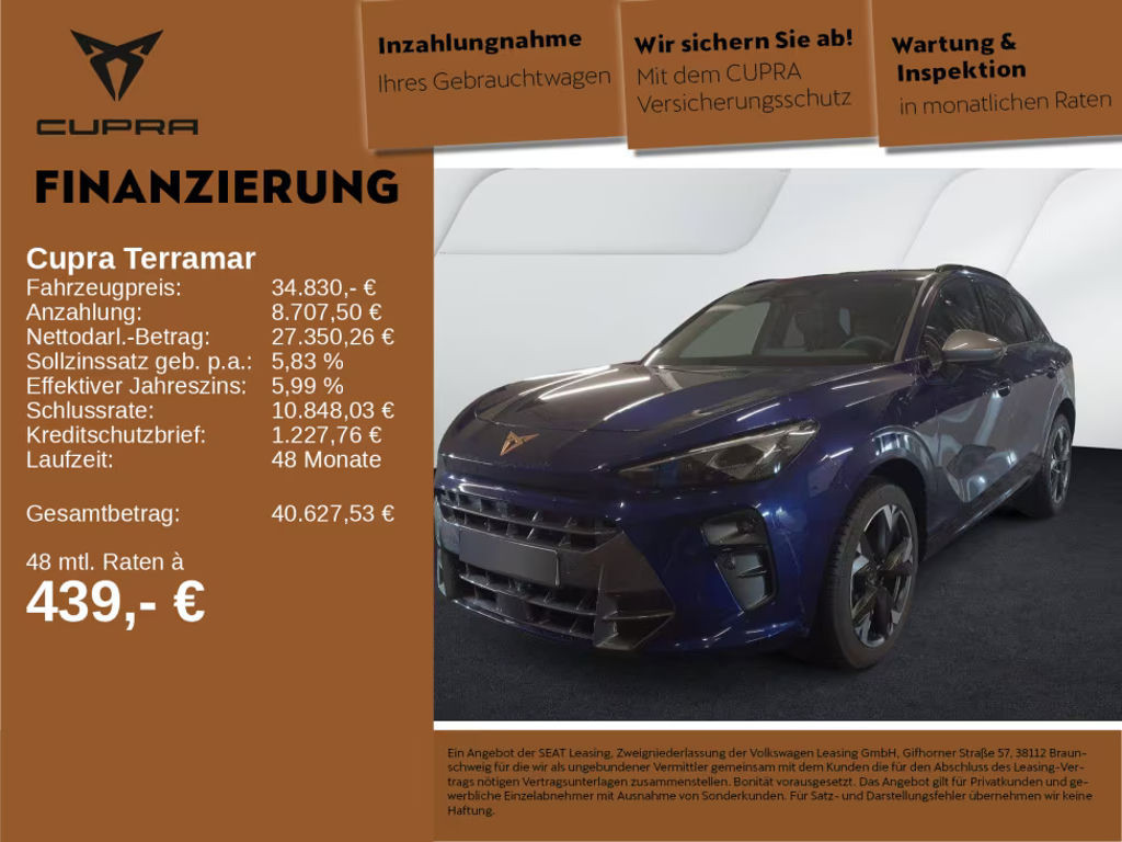 Cupra Terramar 2025 Benzine