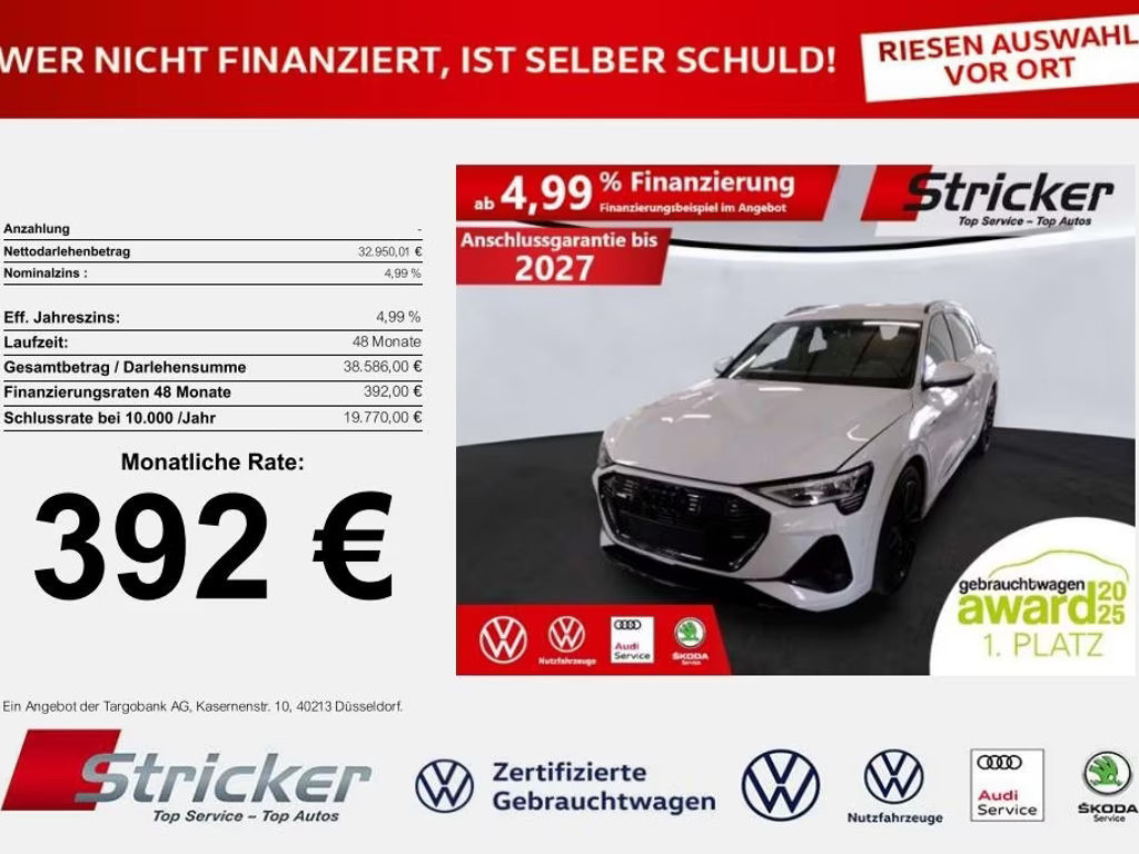 Audi e-tron 2022 Elektrisch