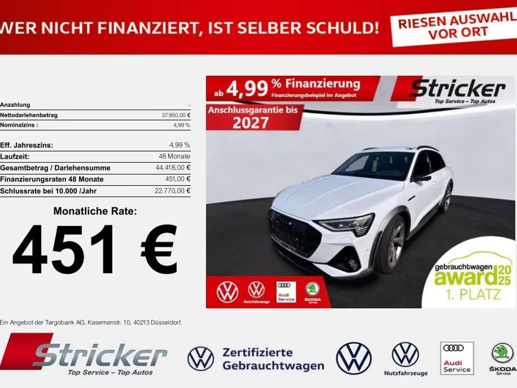 Audi e-tron 2022 Elektrisch