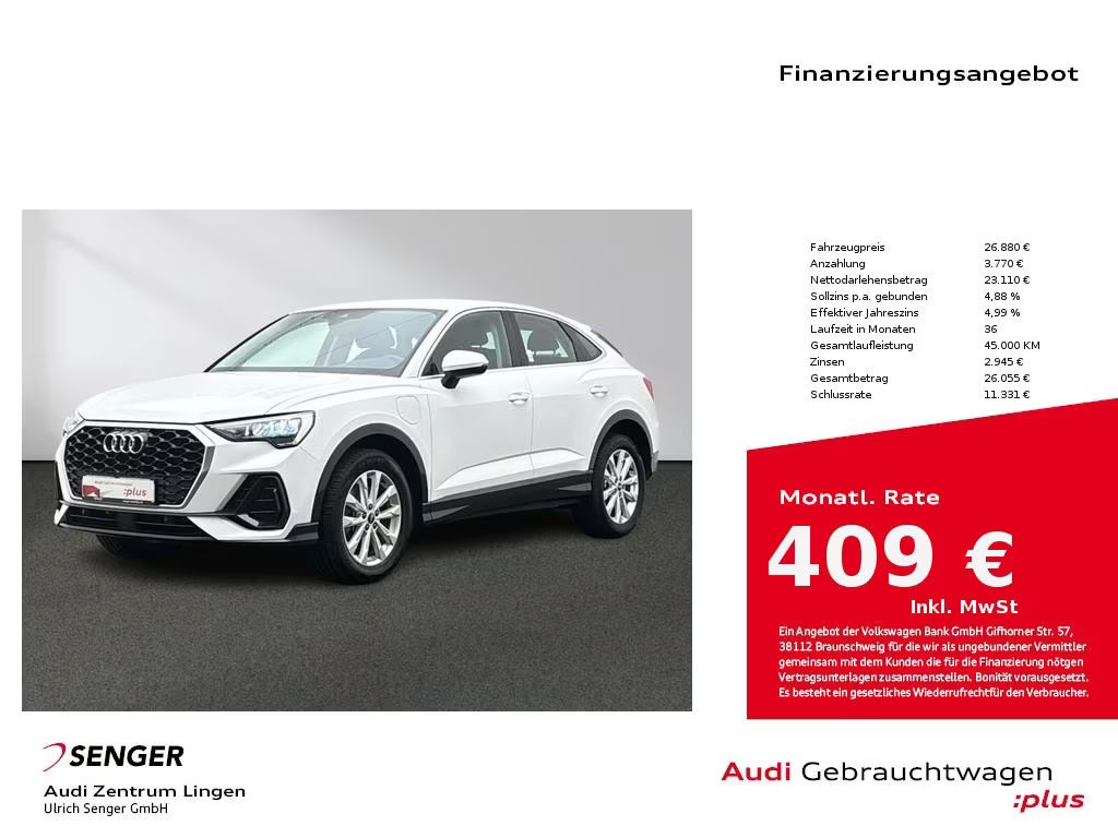Audi Q3 2022 Hybride Benzine