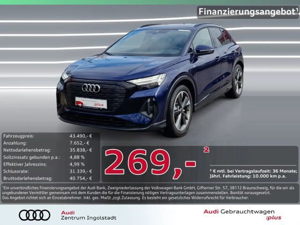Audi Q4 e-tron 2025 Elektrisch