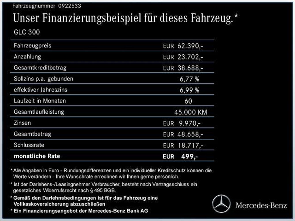Mercedes-Benz GLC-Klasse