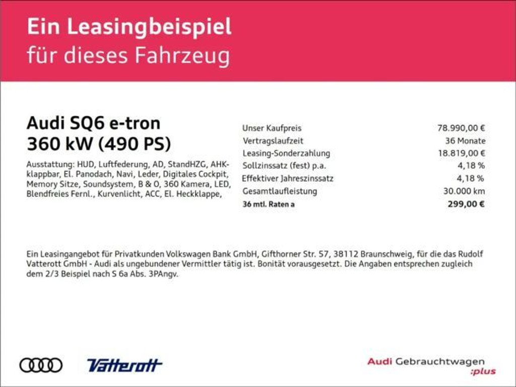 Audi SQ6 e-tron