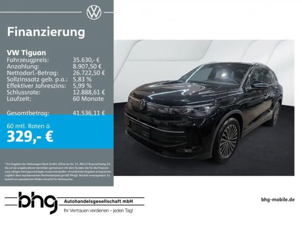 Volkswagen Tiguan 2025 Benzine