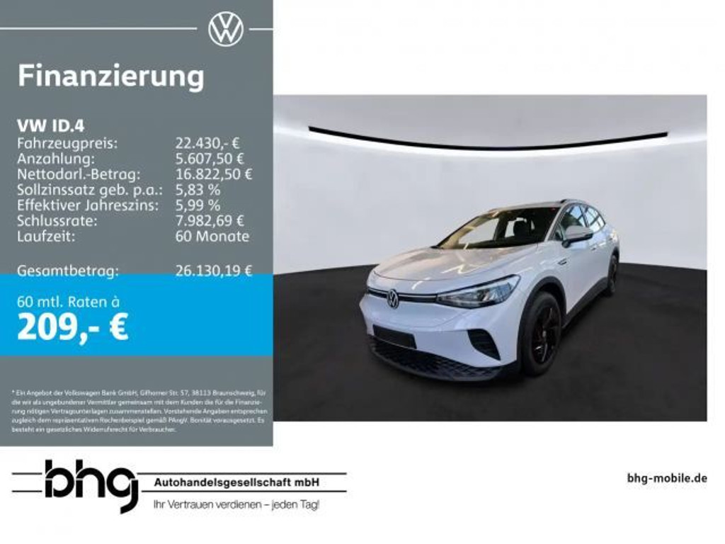 Volkswagen ID.4 2022 Elektrisch