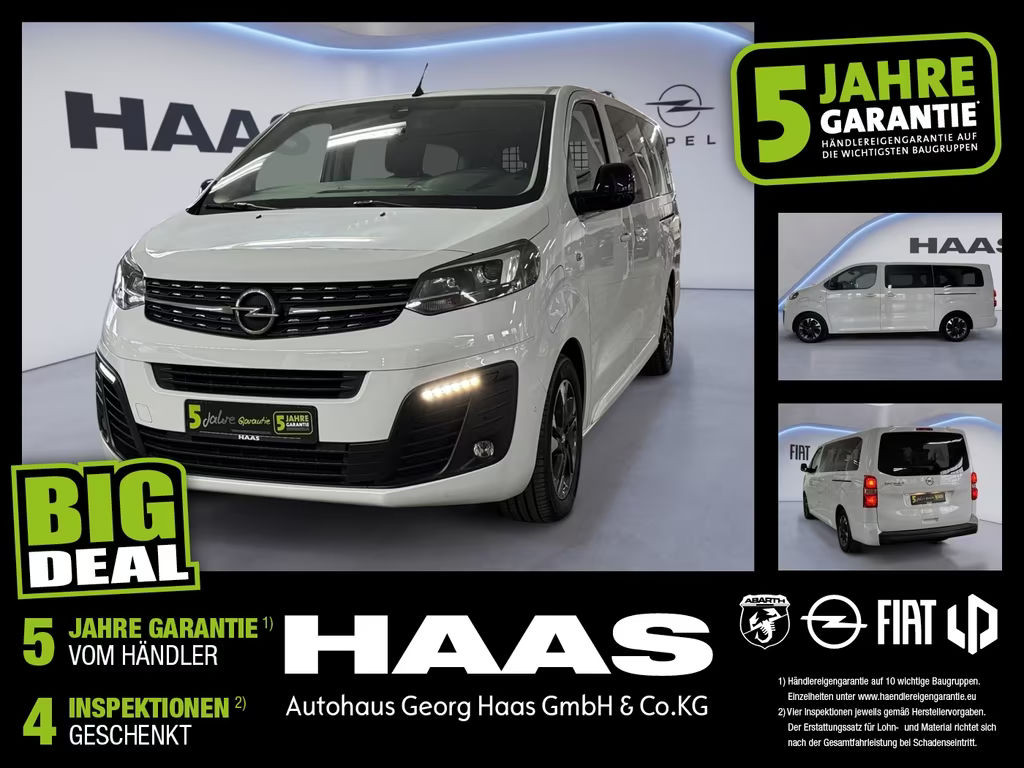 Opel Zafira Life 2022 Elektrisch