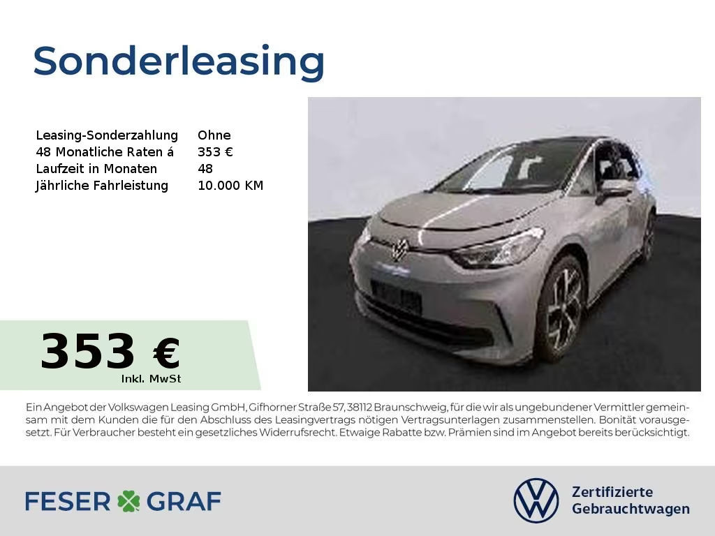 Volkswagen ID.3 2024 Elektrisch