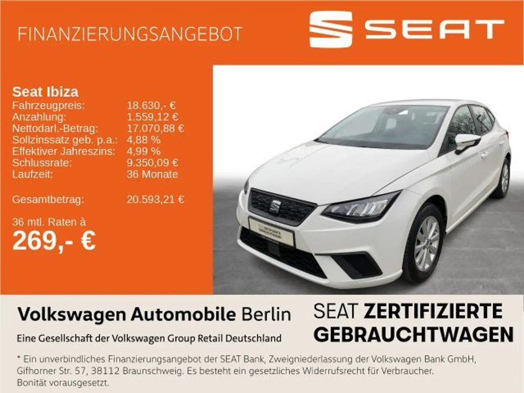Seat Ibiza 2023 Benzine